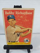 1958 Topps Bobby Richardson #101 NY Yankees - Ships Fast!!! - £3.07 GBP