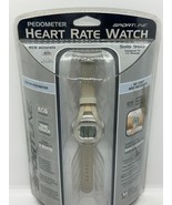 NEW SPORTLINE SOLO 960 PEDOMETER HEART RATE WATCH - £15.56 GBP