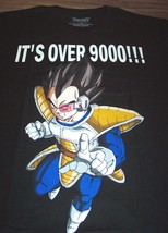 Dragonball Z Vegeta It&#39;s Over 9000 T-Shirt Mens 2XL Xxl New - £15.65 GBP