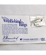 United Airlines Crew Pin 1996 USA Olympic Sponsor - £9.42 GBP
