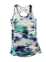 Old Navy Active Tank Top Womens Size XS Sea Blues Open Back - £7.05 GBP
