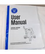 Westinghouse ePX3100 ePX3500 Electric Pressure Washer User Manual instru... - $223.79 MXN