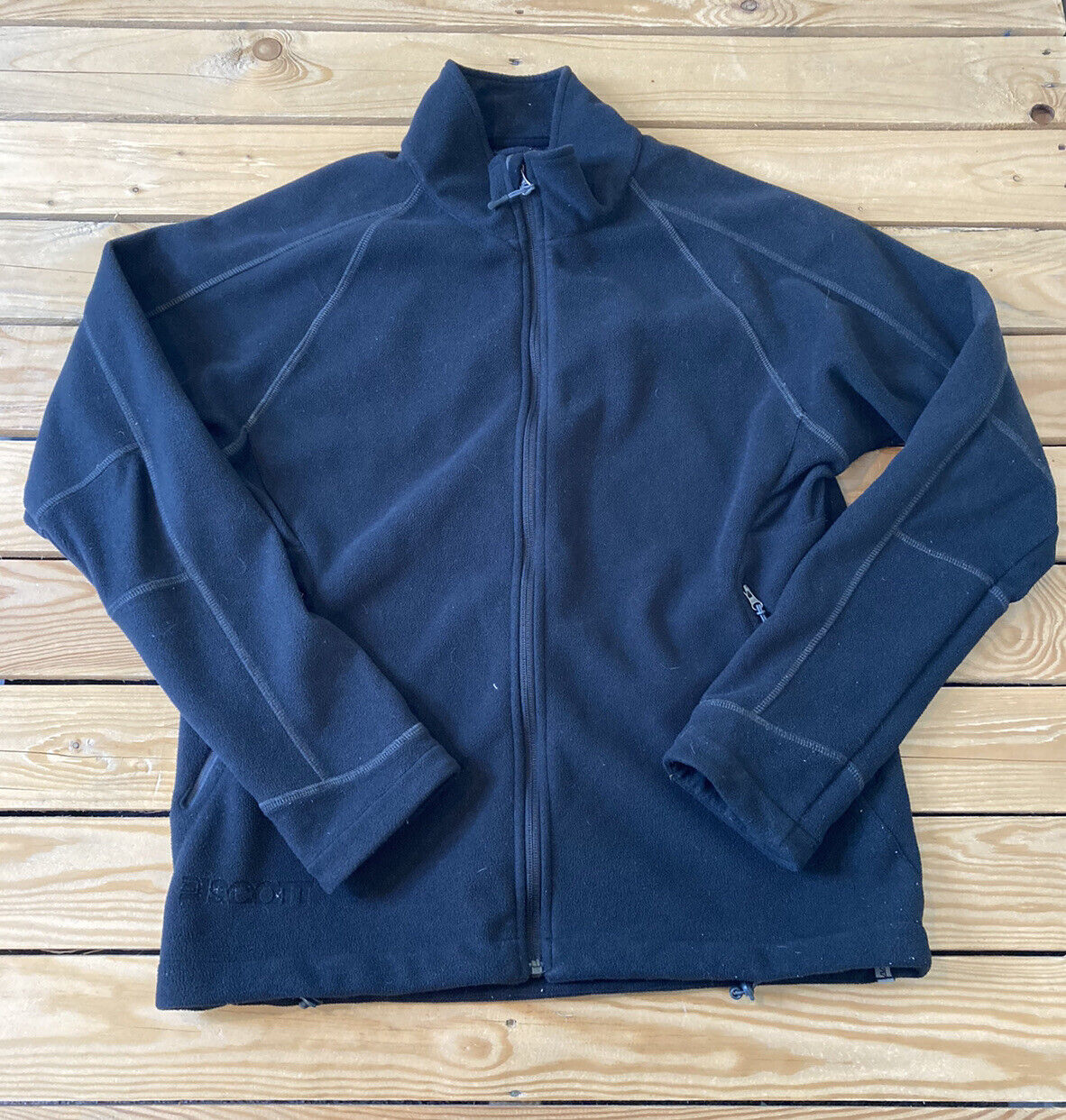 Primary image for scott Men’s full zip fleece jacket Size L Black P3