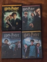 Lot of 4 Harry Potter movies films DVDs good condition - $184.88 MXN