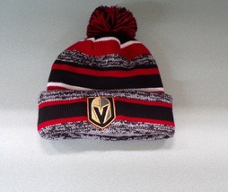 New Era Vegas Golden Knights NHL Hockey Embroidered Knit Beanie Hat New - £19.66 GBP