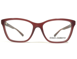 Dolce &amp; Gabbana Eyeglasses Frames DG3153P 2690 Clear Red Asian Fit 52-15... - $98.99