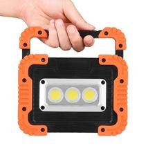 Cob Portable Floodlight Rechargeable Led Work Light Outdoor Waterproof S... - £24.66 GBP