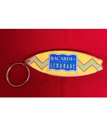 Vintage 1993 Advertising Barcardi Lemonade Surf Board Key Chain 3.25&quot; Le... - $150.57 MXN
