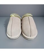 BEARPAW Tanya Suede Embellished Slippers Mules Indoor/ Outdoor Rose Sz 9 - $729.17 MXN
