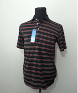 PGA Tour Men Polo Shirt Size S (19&quot;x28&quot;)  Golf Black Moisture Wicking NW... - £23.15 GBP