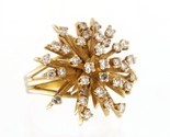 Diamond Women&#39;s Cluster ring 14kt Yellow Gold 322759 - $799.00