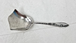 OLD Sterling Oregon Crater Lake Sugar Nut Scoop Open Work 4 1/2" Charles... - $44.55