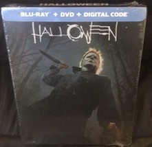 Halloween Dvd + Blu Ray Steelbook! Michael Myers Jaimie Lee Curtis 2018 - £52.24 GBP