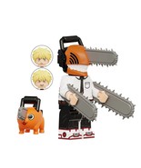 Chainsaw Man Denji Pochita Minifigures Weapons and Accessories - £3.11 GBP