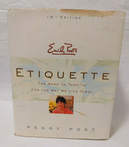 Emily Post&#39;s Etiquette 16th Edition Peggy Post 1997 - £14.01 GBP