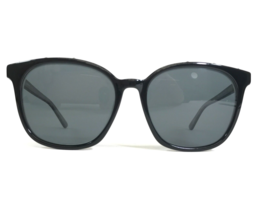 Bebe Sonnenbrille BB7218 001 JET Schwarz Kristalle Quadrat Rahmen mit Gl... - $59.39