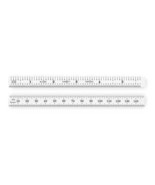 Starrett C334-150 Steel Rule,Flexible,6 In,Type 34 Grad - $74.99