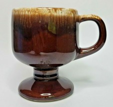 McCoy Brown Drip Glaze Tea Cup Coffee Mug  #7075 Vintage Z5 - £11.98 GBP