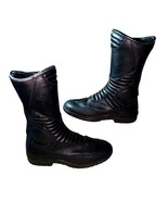 Gaerne Black Rose Street touring Side Zip Motorcycle Boots Size 8 US  Wa... - $62.92
