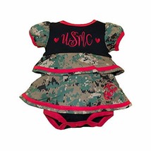 Marine Woodland Baby Ruffle Dress - £26.24 GBP