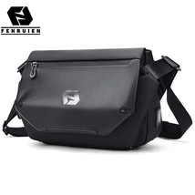 New Crossbody Bags For Men Business Messenger Bag Waterproof Short Trip Casual W - £66.42 GBP