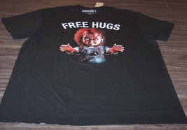 Child&#39;s Play Chucky Free Hugs T-Shirt Horror Mens 2XL Xxl New w/ Tag - £15.82 GBP
