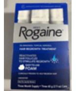 Mens foam Rogaine 3 month supply, Exp 2026 - $60.36 CAD