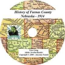 1914 History &amp; Genealogy of FURNAS County Nebraska NE - £4.60 GBP