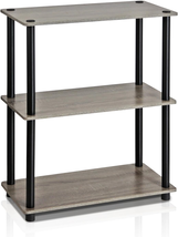 Turn-N-Tube Display Rack, 3-Tier Single, French Oak Grey/ Black - $61.37 Turn-N-Tube Display Rack, 3-Tier Single, French Oak Grey/ Black - $61.37
