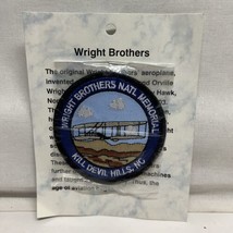 NIP Wright Brothers National Memorial Kill Devil Hills NC Round Souvenir Patch - $9.85