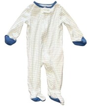 Cloud Island Baby Sleeper 0-3 Months Footed Mitten Zip Lot of 4 Blue image 6