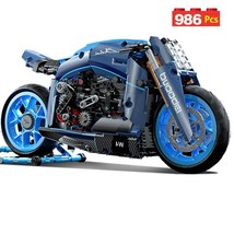 Es toys building blocks 986pcs technical motorcycle car model racing for kids gifts  5  thumb200