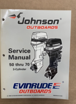 1997 Johnson Evinrude Outboards 50 thru 70 3 Cylinder Service Manual 507266 - $89.99