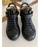 Buscemi Toddler Alce Black Leather Sneakers Shoes EU T29 / US 12.5 MSRP:... - €76,26 EUR