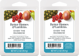 Better Homes and Gardens Scented Wax Cubes 2.5oz 2-Pack (Over The Rainbow) - £9.47 GBP