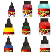 Unicorn SPiT® Gel Stain &amp; Glaze, 4oz. Price Per Bottle New Various Colors - £14.91 GBP
