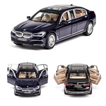 1:24 BMW-760LI Car Model Alloy Car Die Cast Toy Car Model Pull Back Chil... - £20.10 GBP+