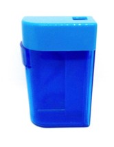 Fujima Blue Clear Dispensing Plastic King Size Cigarette Case Dispenser - $8.90