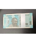 India, 50 Rupi X 50 Pezzi, Pacchetto, Nuova Emissione Banconota, UNC - $54.01