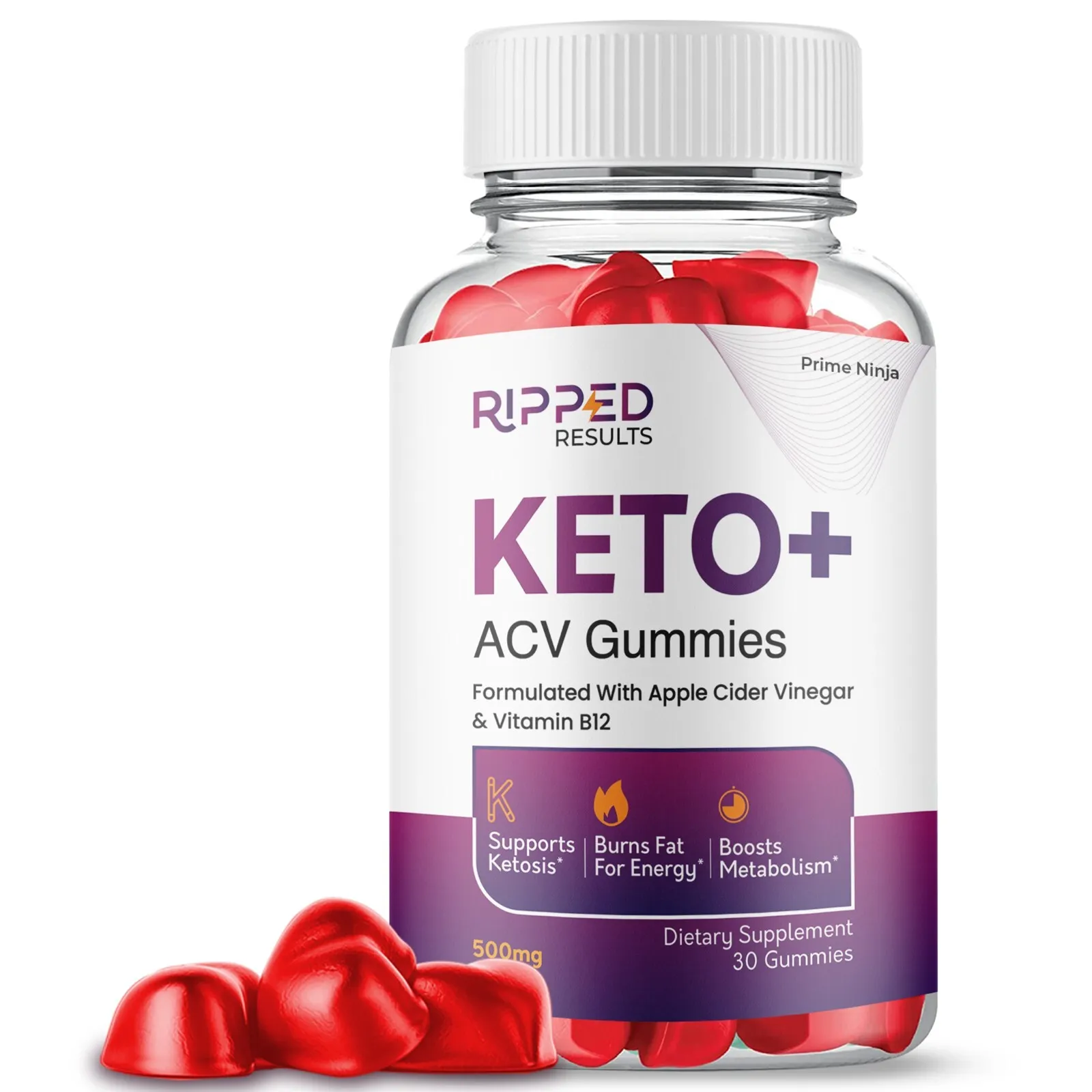 Ripped Results Keto ACV gummies, Maximum Strength Official Gummies (1 Pack) - $45.98