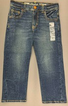 NWT Gymboree Straight Adjustable Waist Girls Size 5 Husky Denim Jeans C81037 - $17.99