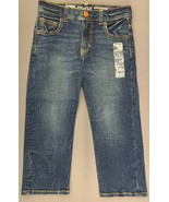 NWT Gymboree Straight Adjustable Waist Girls Size 5 Husky Denim Jeans C8... - £14.13 GBP