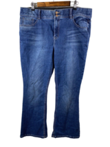 Lane Bryant 18 Short Bootcut Jeans 18P 18 Petite Medium Wash Stretch Wai... - £29.16 GBP