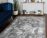9&#39; X 12&#39; Traditional Vintage Gray Area Rug From The Unique Loom Sofia - £136.81 GBP