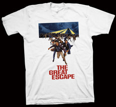 The Great Escape T-Shirt John Sturges, Steve McQueen, James Garner, cinema - £13.98 GBP+