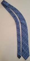 Stafford Men&#39;s Striped Blue Silk Tie - £6.43 GBP