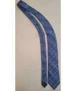 Stafford Men&#39;s Striped Blue Silk Tie - £6.40 GBP