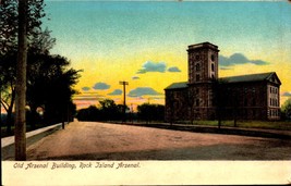Old Arsenal Building Rock Island Arsenal Illinois Udb PRE-1908 Postcard BK64 - £4.67 GBP