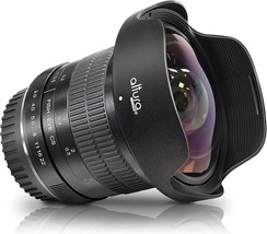 Altura Photo 8Mm F/3.0 Professional For Canon Wide Angle Lens Aspherical Fisheye - £207.80 GBP