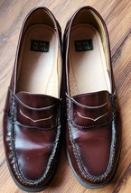 Nunn Bush ~ Burgundy ~ Penny Loafer ~ Dress ~ Casual ~ Men&#39;s 12M ~ Slip-On Shoe - £29.98 GBP